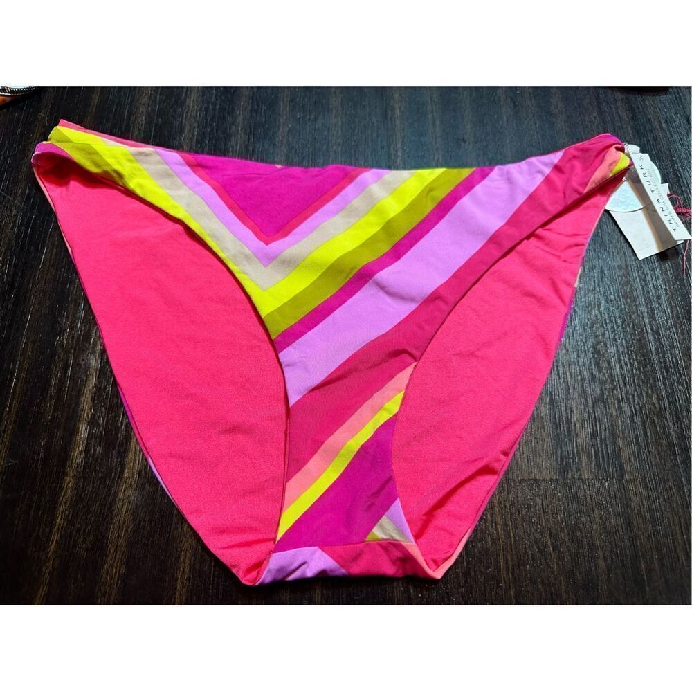 Trina Turk NWT size 12 reversible swim bottoms